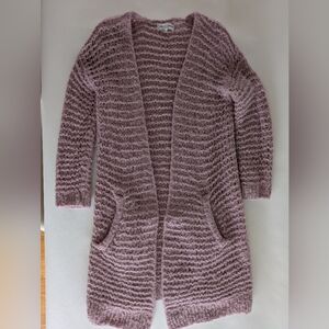 Apiece Apart Lavender Knit Cardigan